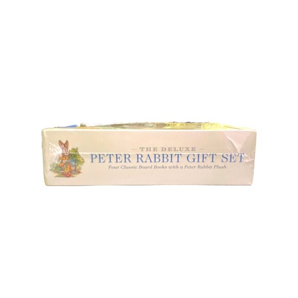 Peter Rabbit Gift Set Beatrix Potter - 4 Classic Board Books + Plush, NIB NEW - Picture 8 of 8